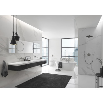 Ovládací tlačítko Grohe Skate Cosmopolitan plast kartáčovaný Hard Graphite 38732AL0