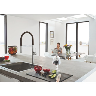 Grohe ESSENCE Hadice kuchyňské baterie, Dark Brown G30321HG0 (30321HG0)