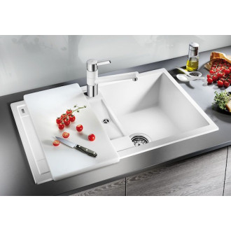 Set dřezu a baterie Blanco Metra 45 S 78x50 cm antracit SETB1