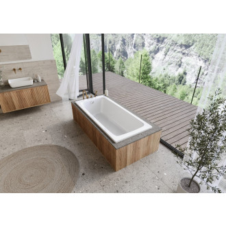 Obdélníková vana Kaldewei Cayono 180x80 cm smaltovaná ocel levá i pravá 275130000001