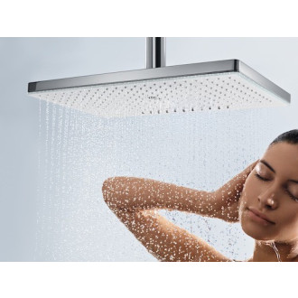 Hlavová sprcha Hansgrohe Rainmaker Select bez podomítkového tělesa bílá/chrom 24002400