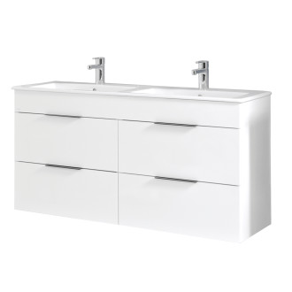 Koupelnová skříňka s umyvadlem Jika Plan 120x44,1x62,2 cm bílá H4536621763001