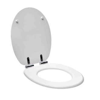Sedátko MDF BÍLÁ LAK, soft-close 2070