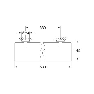 Polička Grohe Essentials chrom G40799001