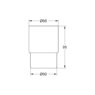 Sklenička Grohe Essentials transparent 40372001