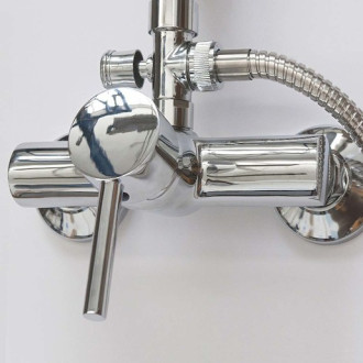 Sprchový systém Roth Florida Combi s pákovou baterií chrom 4000322