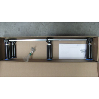 Laufen Nohy ke sprchovým vaničkám, 80 × 75 - 90 × 90 cm, výška 125 - 185 mm H2955520000001