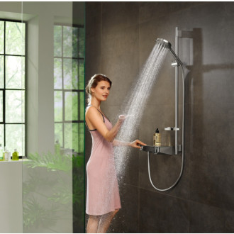 Sprchový set Hansgrohe Raindance Select S s mýdlenkou chrom 27667000