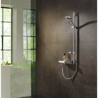 Sprchový set Hansgrohe Raindance Select S s mýdlenkou chrom 27667000