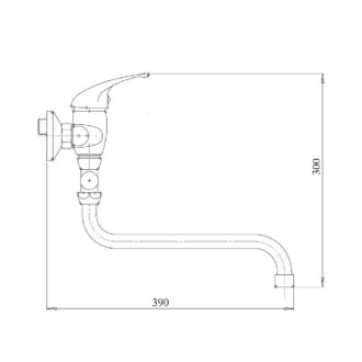 Vanová baterie Novaservis Metalia 55 se sprchovým setem 150 mm chrom 55071.0