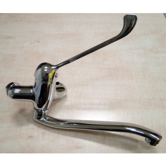 Dřezová baterie Novaservis Metalia 55 s lékařskou pákou 100 mm chrom 55074L,0