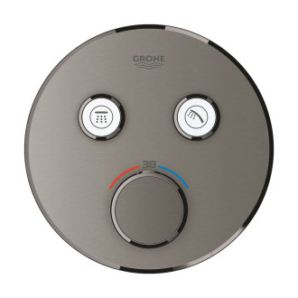 Termostat Grohe Smart Control s termostatickou baterií Brushed Hard Graphite 29119AL0