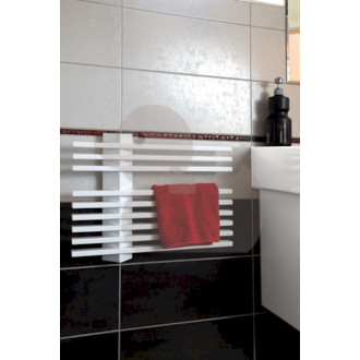 Radiátor elektrický Elvl Liner 39,5x55 cm metalická stříbrná LINERMS