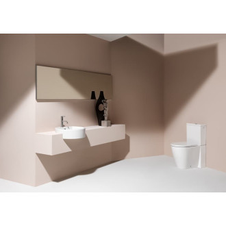 Polozápustné umyvadlo Laufen Living City 46x46 cm otvor pro baterii uprostřed H8134310001041