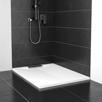 Sprchová vanička obdélníková Roth 140x80 cm litý mramor 8000302