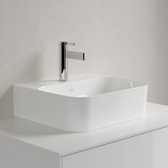 Villeroy & Boch Finion umývátko 43x39,1otvor, skrytý přepad,R1 43644CR1