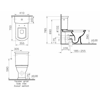 RICORDI/Valarte kombi mísa 70,vario od. 4160-003-0075