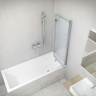 Obdélníková vana Roth Kubic 120x70 cm akrylát levá i pravá 9350000