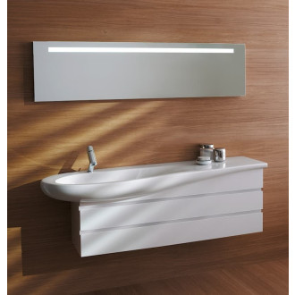 Nábytkové umyvadlo Laufen Ilbagnoalessi One 120x50 cm bez otvoru pro baterii H8149734001091