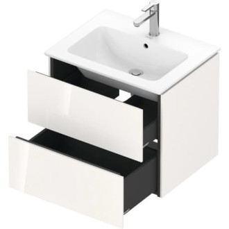 Umyvadlová skříňka  Duravit L-Cube 620x481 bílá lesk LC624002222