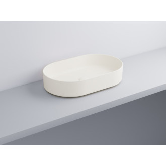 SHUI COMFORT umyvadlo na desku 60x38cm bílá matná SHCOLAO60TL