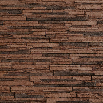 Obklad Vaspo kámen považan hnědá 6,7x37,5 cm reliéfní V53202
