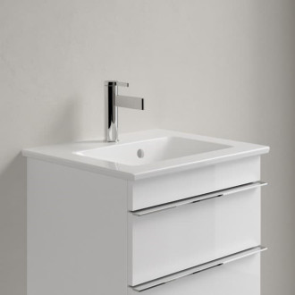 Villeroy & Boch Venticello umyvadlo, 500x420x150mm, bílá Alpin CeramicPlus, s přepadem, neleštěno; 412450R1
