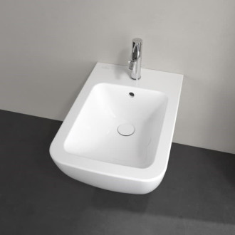 Villeroy & Boch Venticello Bidet, nástěnný, 375 x 560 mm, bílý Alpin CeramicPlus 441100R1