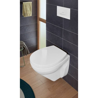 Villeroy & Boch ViConnect toaletní ovládací tlačítko, Dual flush, Bílá; 92218068