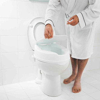 WC sedátko zvýšené 10 cm, bílá A0071001