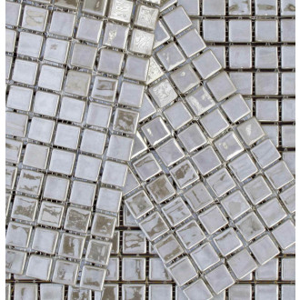 Skleněná mozaika Mosavit Metalico inox 30x30 cm lesk METALICOIN
