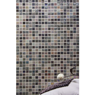 Skleněná mozaika Mosavit Oriental gris 30x30 cm lesk ORIENTALGR