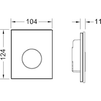 TECEloop skl.ovl.tlač.pro pisoár bílá 9.242.650