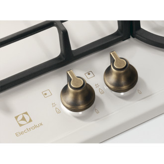Plynová varná deska Electrolux bílá EGH6343RON