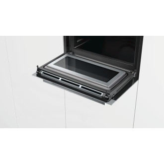 Siemens iQ700, Vestavná kompaktní trouba s mikrovlnami, 60 x 45 cm, Nerez, CM656GBS1