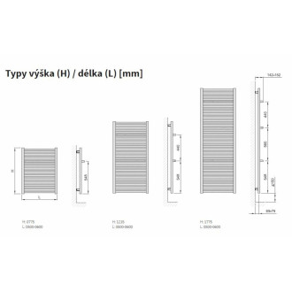 Radiátor kombinovaný Isan Avondo 177,5x60 cm bílá DLNN1775600