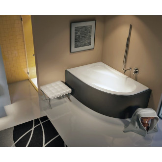 Asymetrická vana Riho Aryl 140x90 cm akrylát pravá B019001005