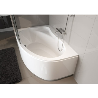 Asymetrická vana Riho Aryl 140x90 cm akrylát pravá B019001005