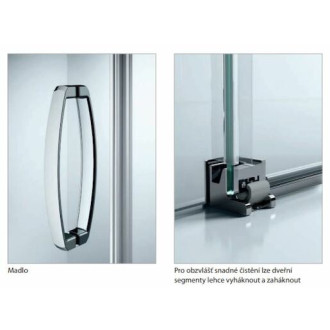 Sprchové dveře 180 cm Huppe Aura elegance 401906.092.322