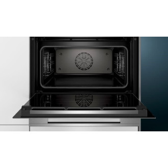 Siemens iQ700, Kompaktní vestavná trouba, 60 x 45 cm, Nerez, CB635GBS3