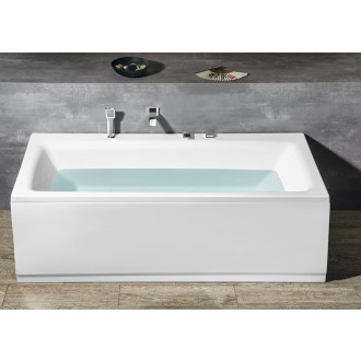 Obdélníková vana Polysan Kvadra 180x80 cm akrylát levá i pravá 17611