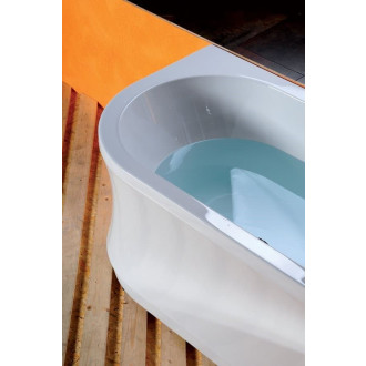 Asymetrická vana Polysan Viva 175x80 cm akrylát pravá 78119