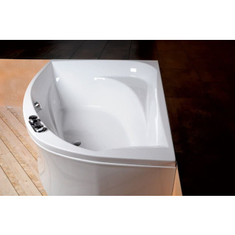 Asymetrická vana Polysan Tanya 160x120 cm akrylát levá 65119