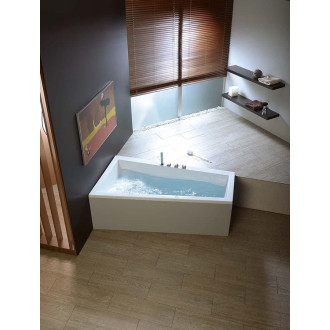 Asymetrická vana Polysan Andra 170x90 cm akrylát levá 81111