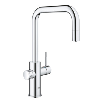 Dřezová baterie Grohe Blue Home s vytahovací sprškou chrom 31543000