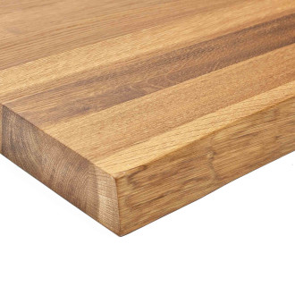 Deska pod umyvadlo 80x49-55cm, Dub Masiv DMDUB80XX