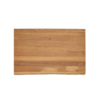 Deska pod umyvadlo 80x49-55cm, Dub Masiv DMDUB80XX