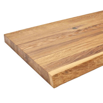 Deska pod umyvadlo 120x49-55cm,Dub Masiv DMDUB120XX