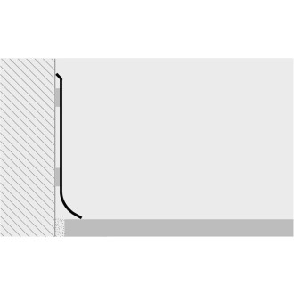 Soklová lišta Progress Profile silver, délka 200 cm, výška 6 cm, BTACS60