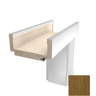 Obložková zárubeň Naturel 70 cm pro tloušťku stěny 28-30 cm dub levá O7DP70L